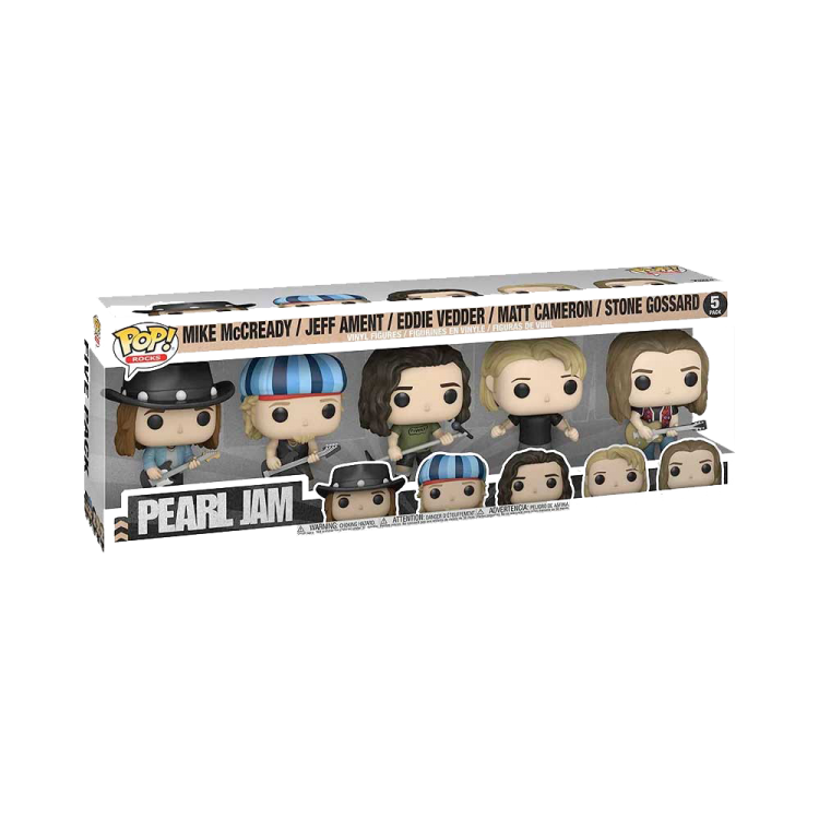 Funko Pop Rocks - Pearl Jam - 5 Pack Band